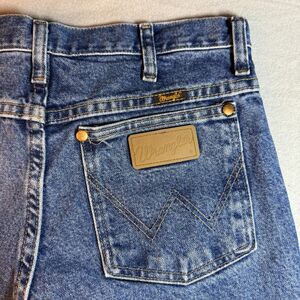 Wrangler Cowboy Cut Jeans Men Size 30x30 Blue Denim Dark Wash Slim Fit 936GBK
